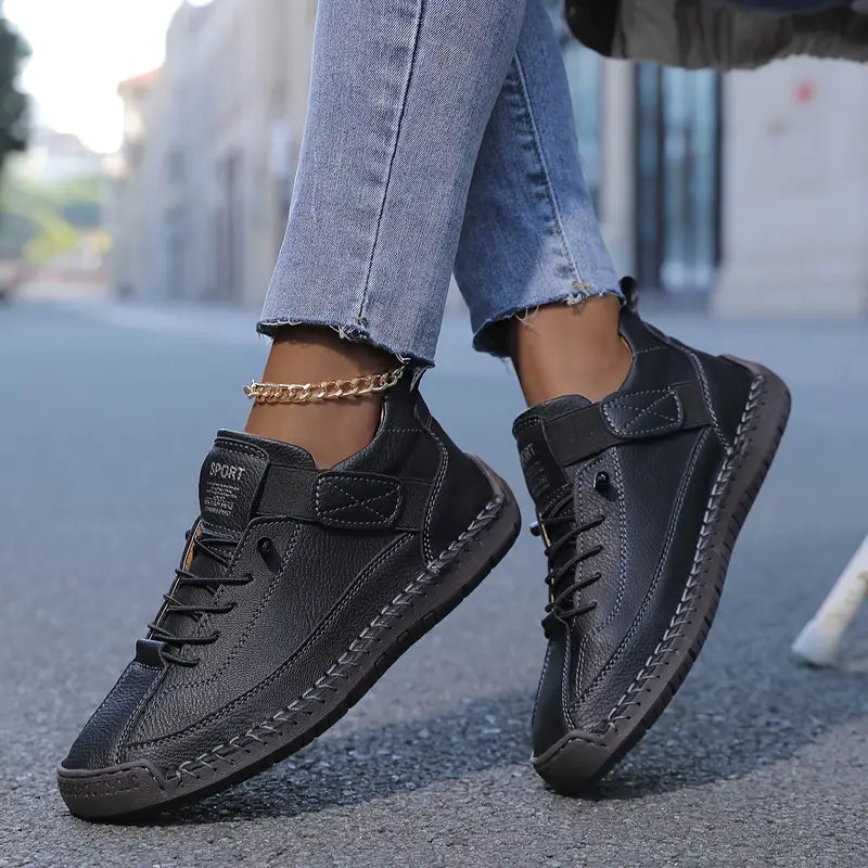 Sophie™ | Chaussures Rando Confort Noir-15553324024181-Mirella Fiore