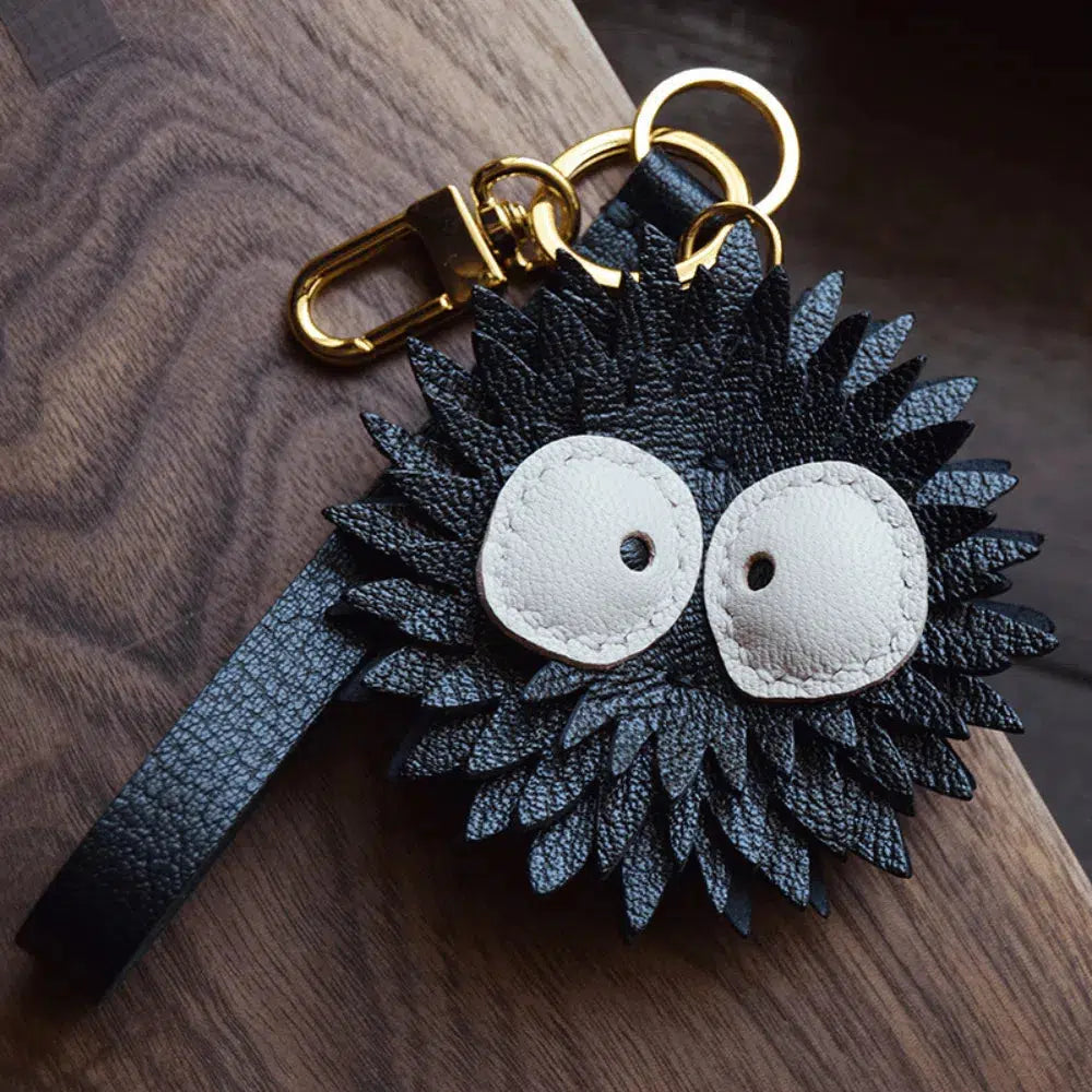 Susuwatari – Playful soot sprite design – Bag charm-15133606019445-Nancy & Mae Savannah