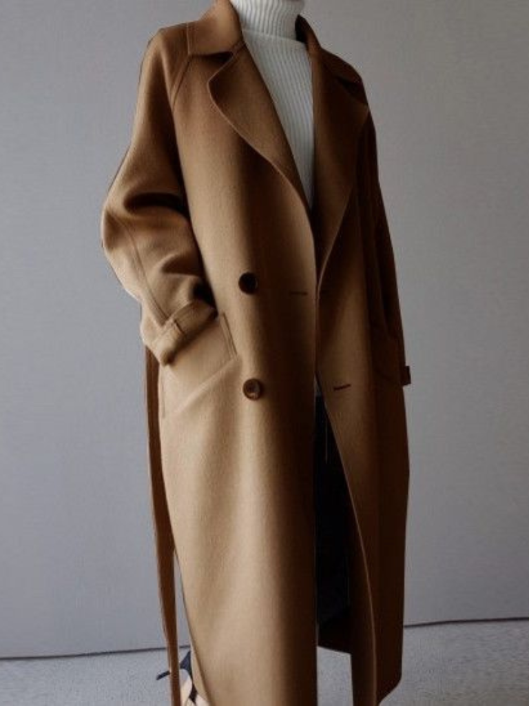 THALINA - CLASSIC LONGLINE COAT-15549014409589-Mirella Fiore