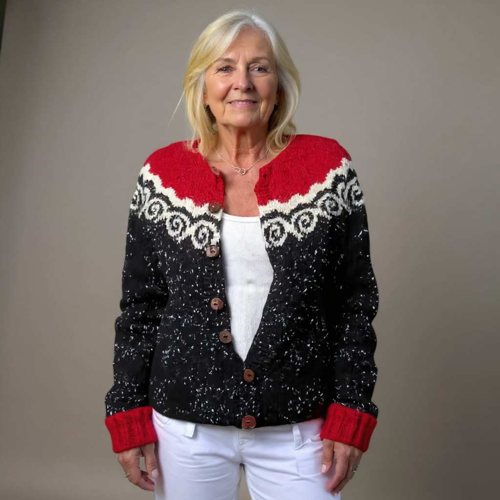 Taylor - Vintage Icelandic Cardigan-15531113120117-Mirella Fiore