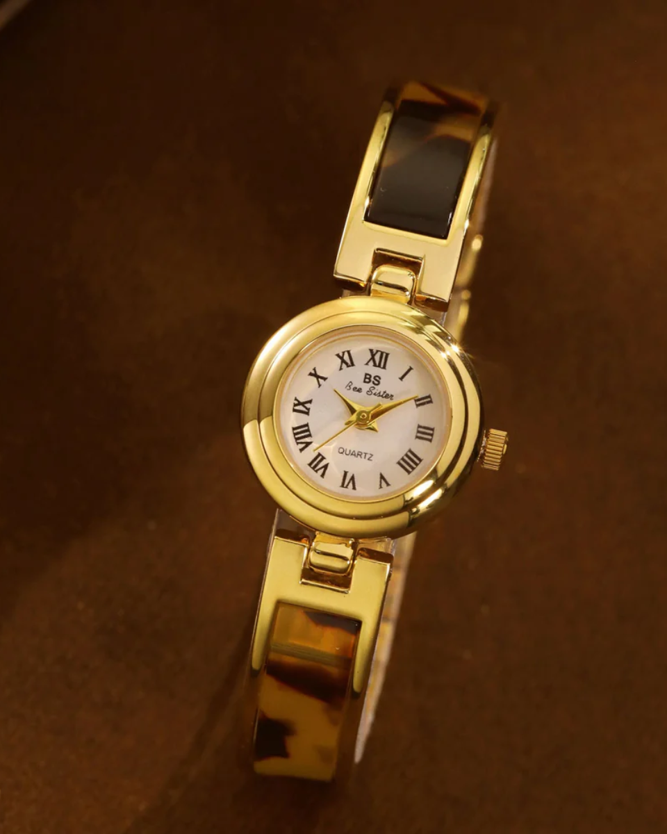 Ticiana – Tortoiseshell bracelet – Vintage watch-15233938096501-Nancy & Mae Savannah