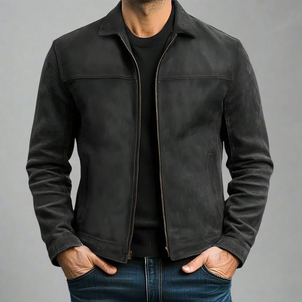 Timeless Leather Jacket-15553983021429-Nancy & Mae Savannah