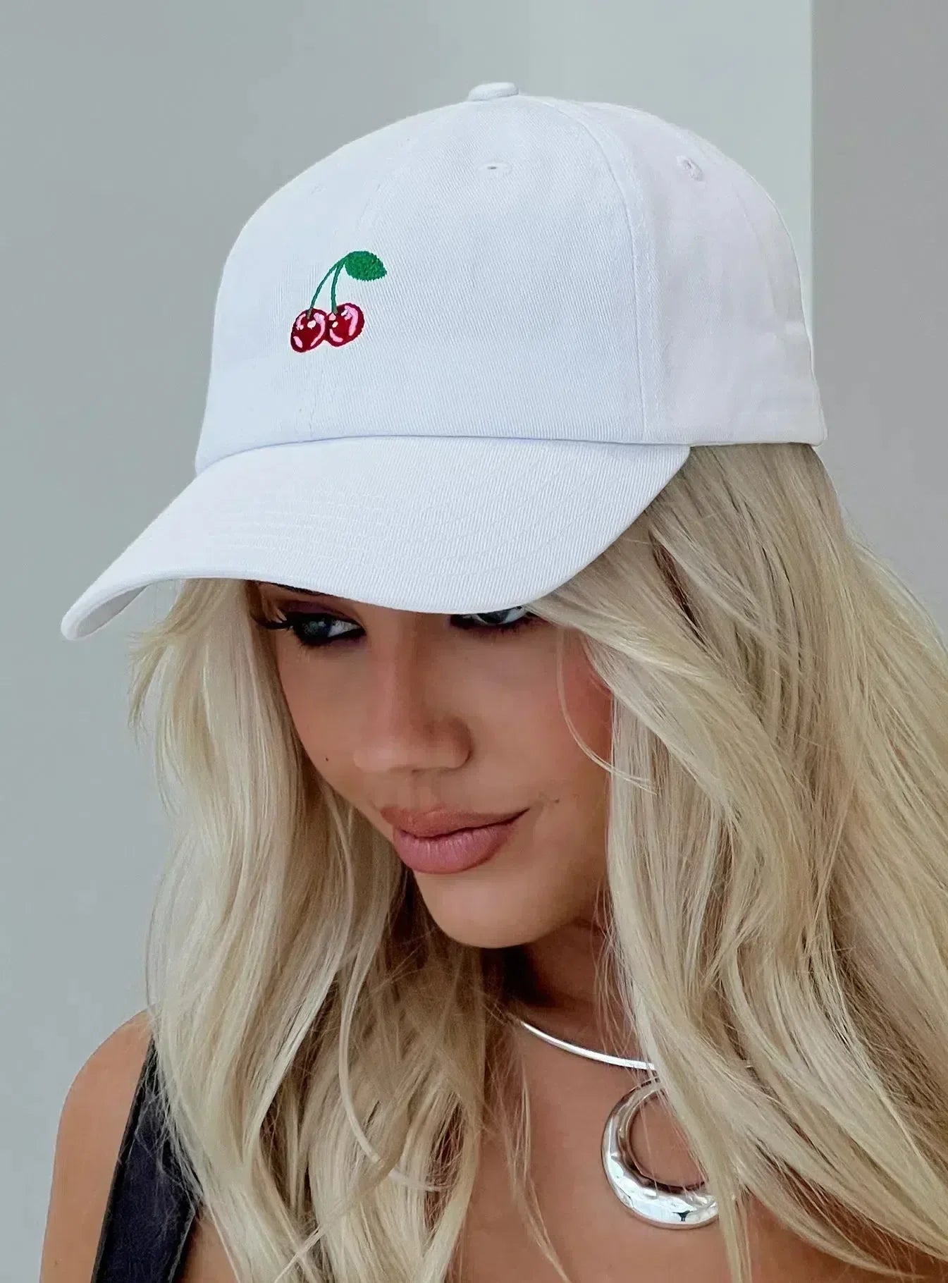 Tivienne – Crisp white – Baseball cap-15133546119541-Mirella Fiore