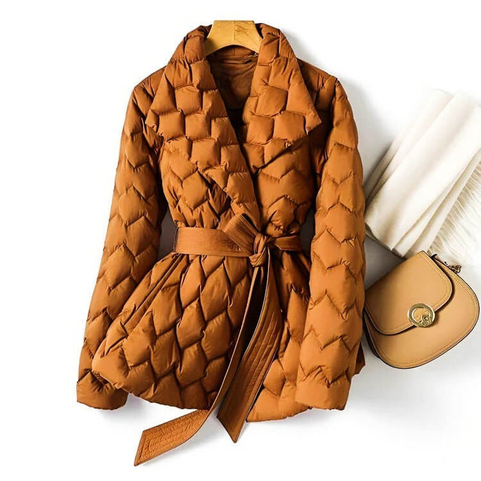 Tiziana - Elegant quilted coat-15547643265397-Mirella Fiore