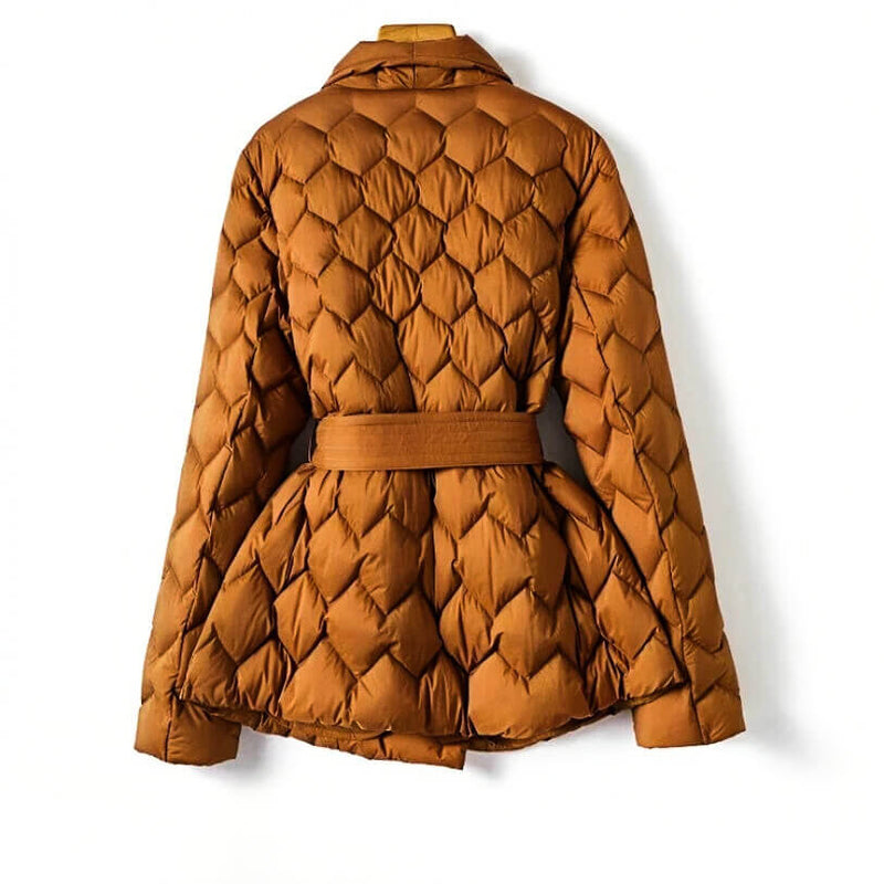 Tiziana - Elegant quilted coat-15547643265397-Nancy & Mae Savannah