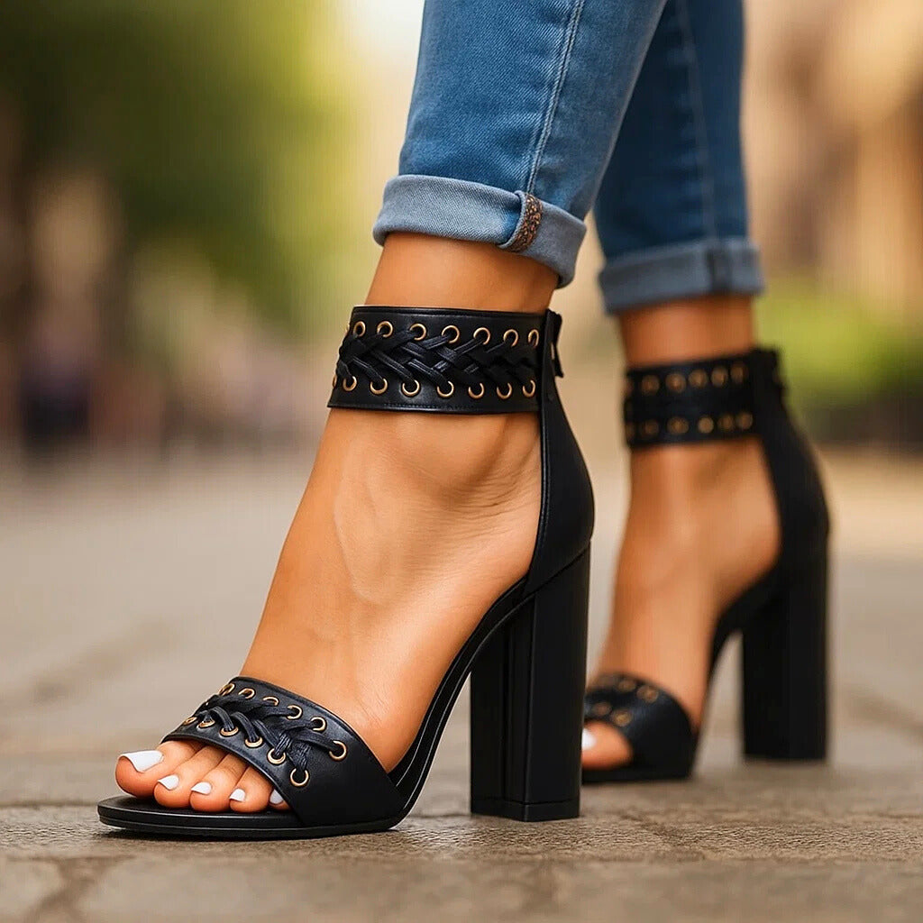 VIVIARA - BRAID HEELS-15560638824821-Nancy & Mae Savannah