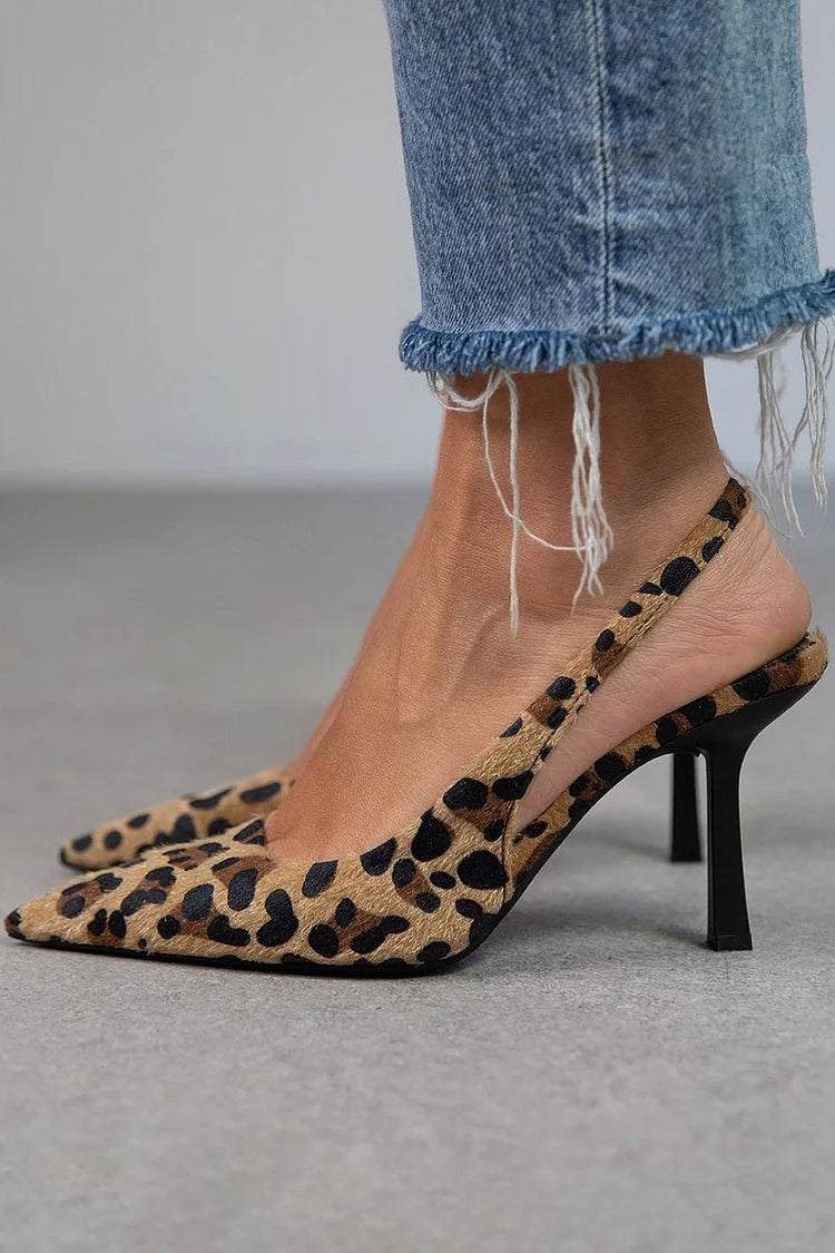 VIVIENNE - LEOPARD SLINGBACK HEELS-15553865580917-Mirella Fiore