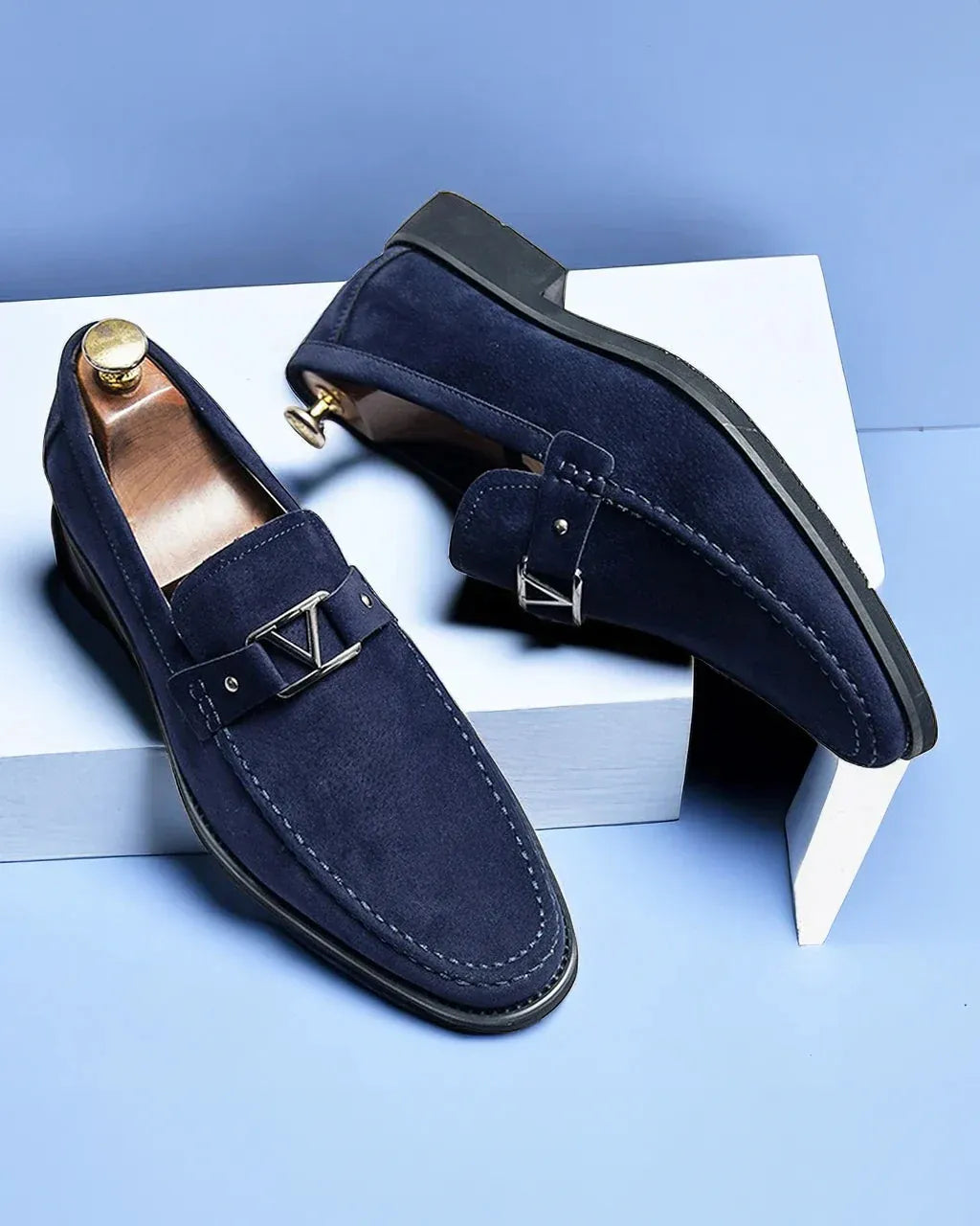 Valentéo Suede Loafer-15553983185269-Nancy & Mae Savannah