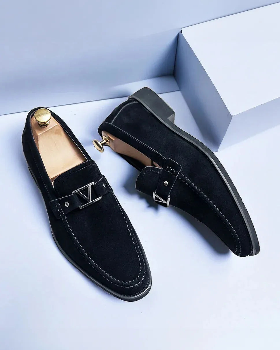 Valentéo Suede Loafer-15553983185269-Nancy & Mae Savannah