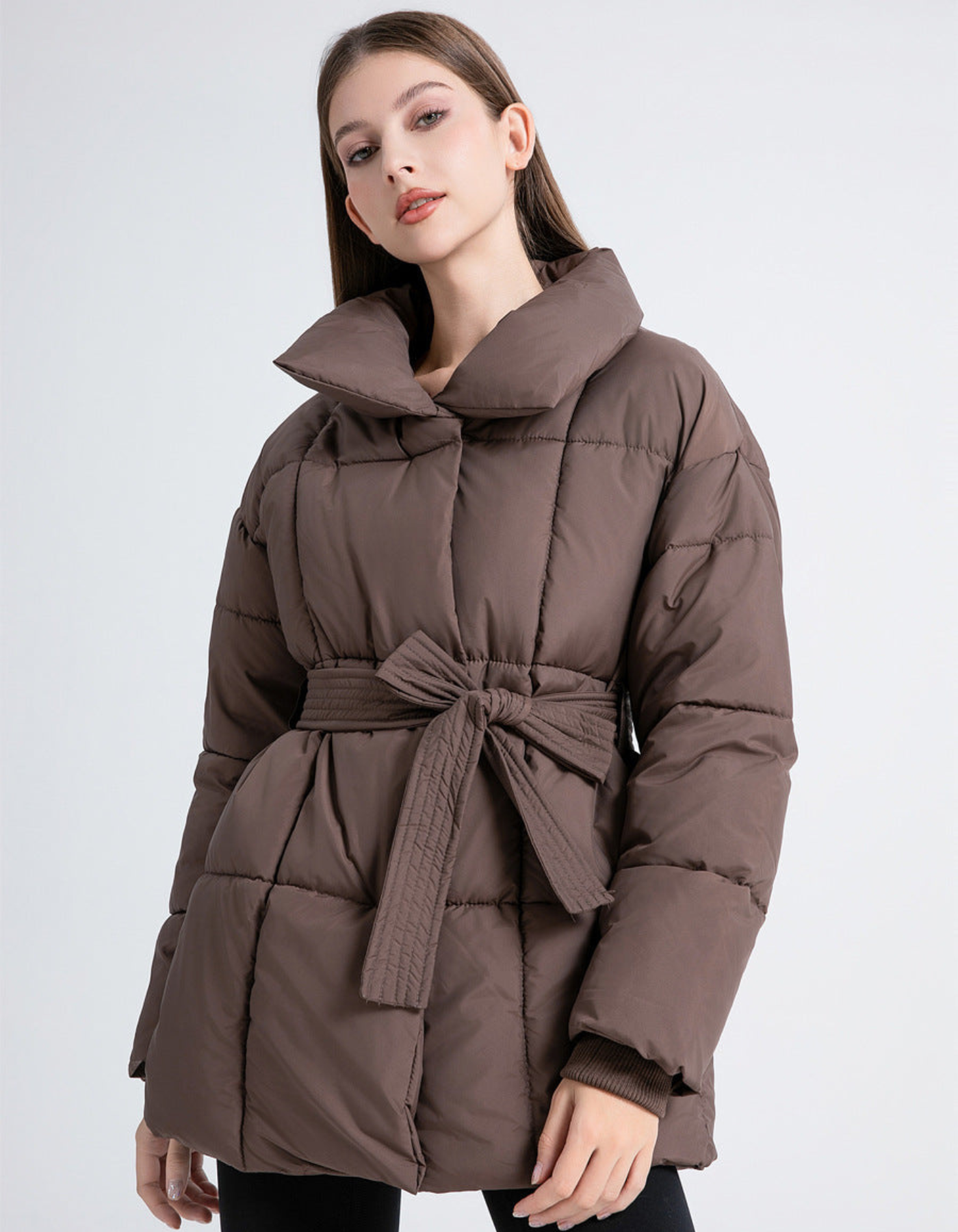 Valentina – Elegant silhouette – Puffer jacket-15431292813685-Mirella Fiore