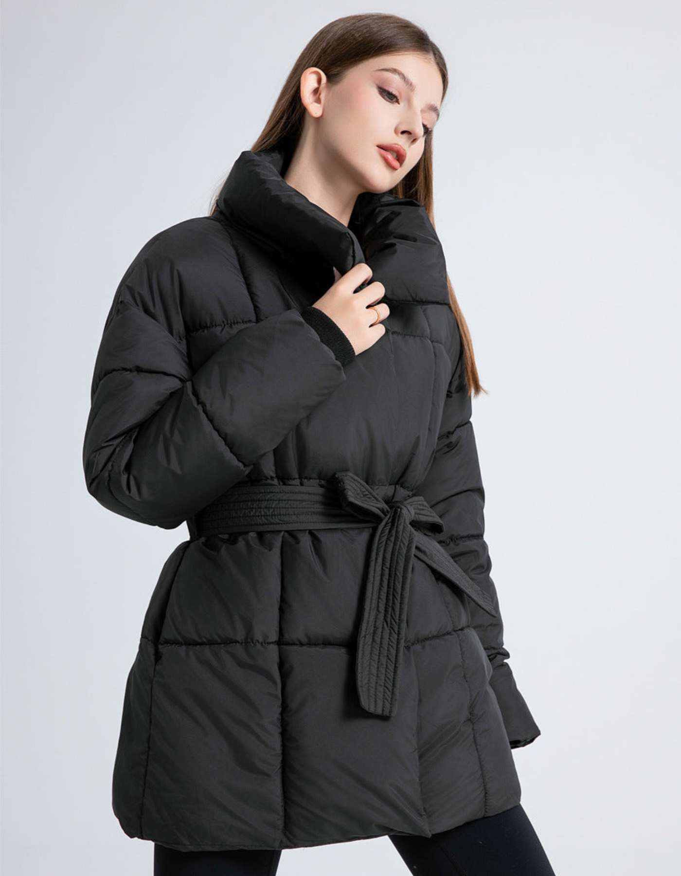 Valentina – Elegant silhouette – Puffer jacket-15431292813685-Mirella Fiore