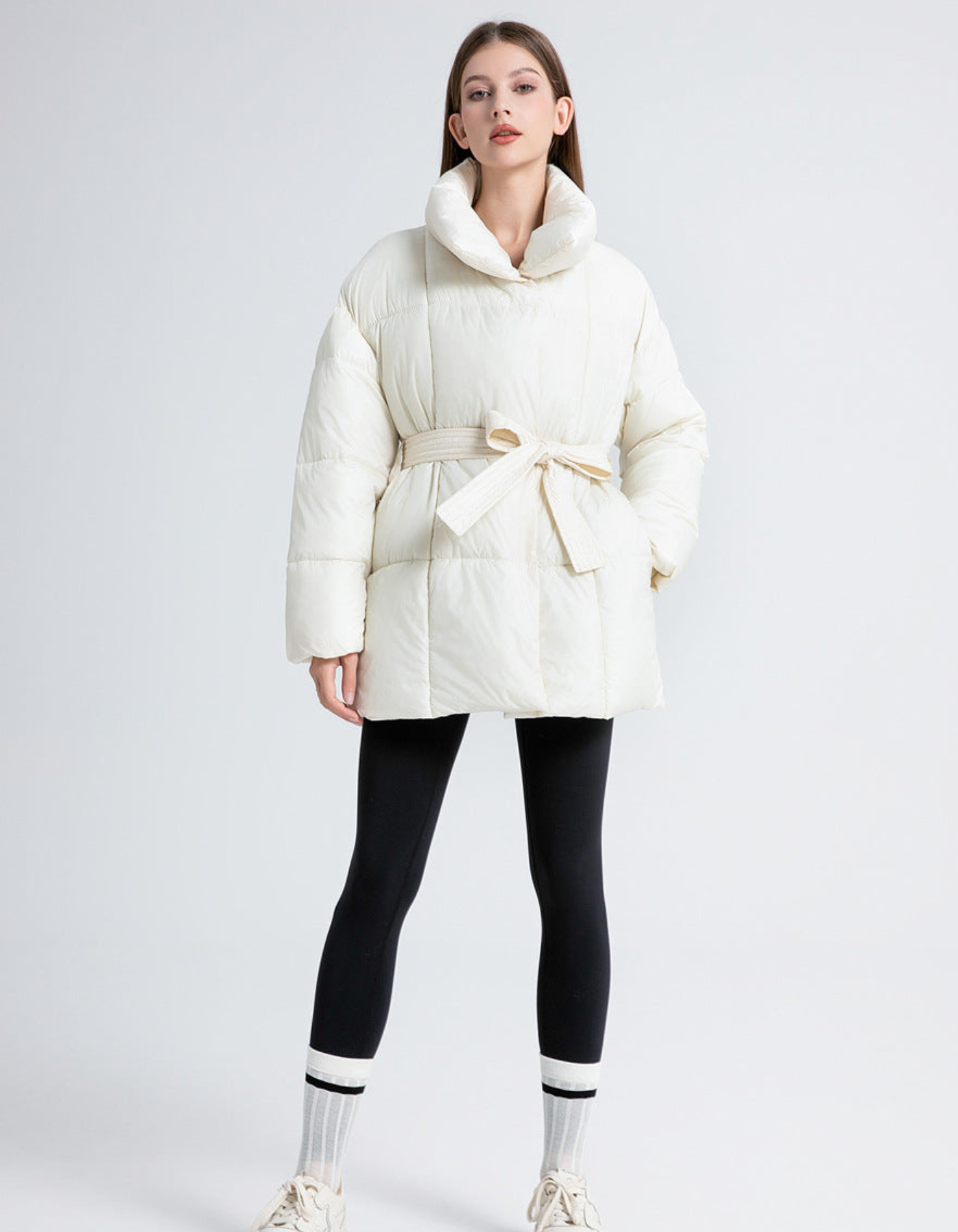 Valentina – Elegant silhouette – Puffer jacket-15431292813685-Mirella Fiore