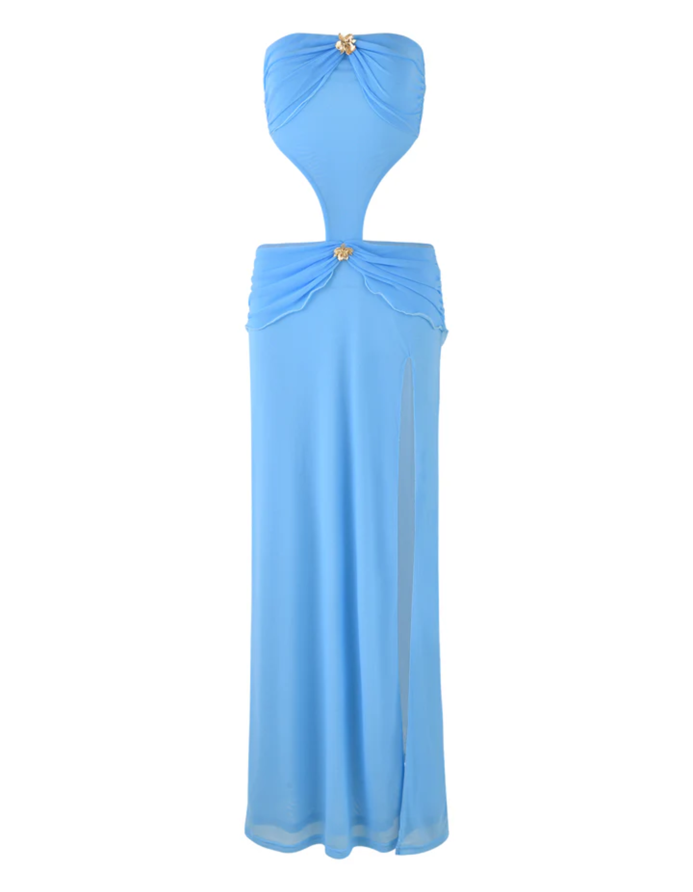 Verena – Draped detail – Cut-out maxi dress-15213962690933-Mirella Fiore