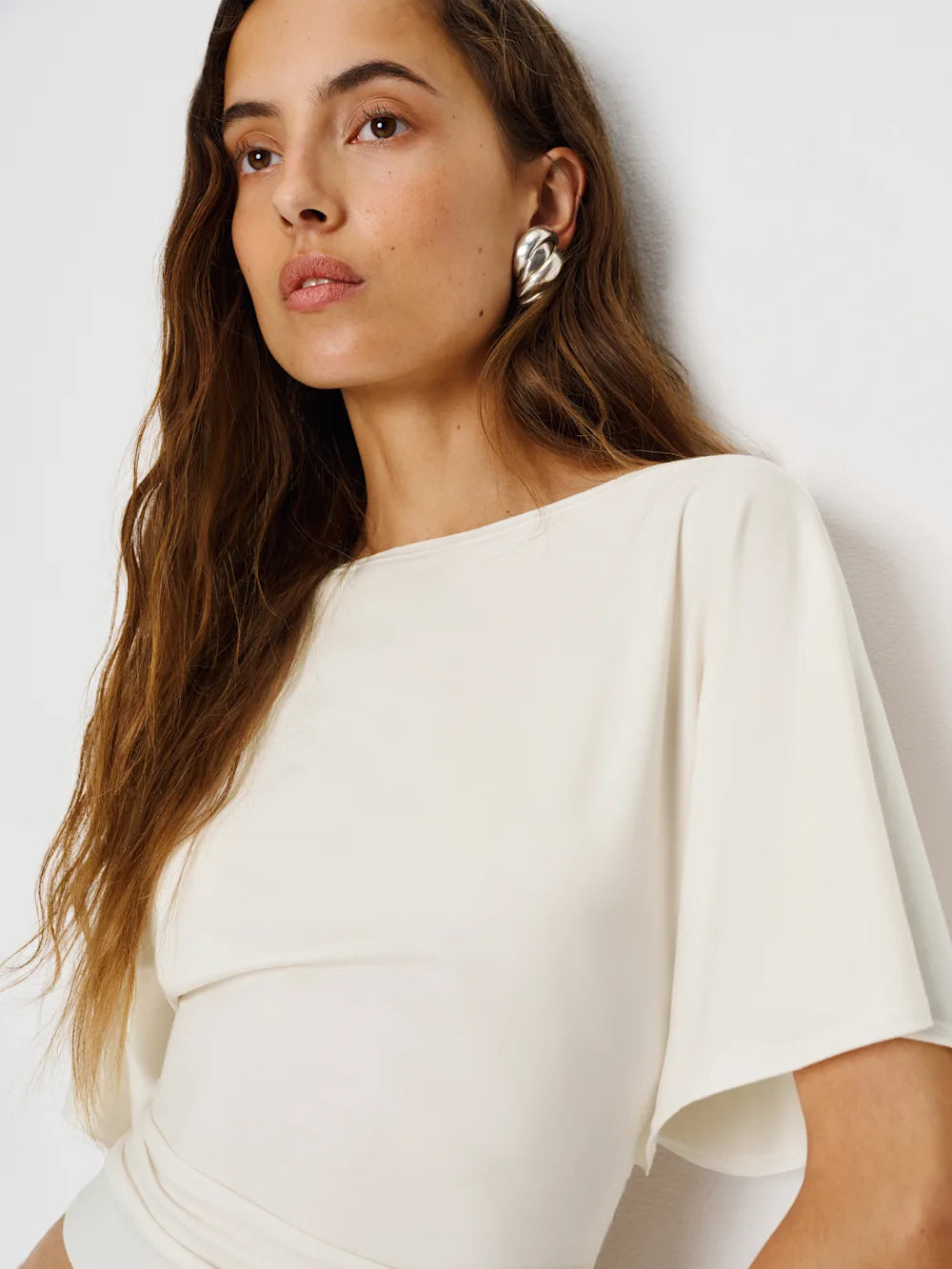Vionette – Cape sleeve detail – Wrap-back crop top-15352826397045-Mirella Fiore