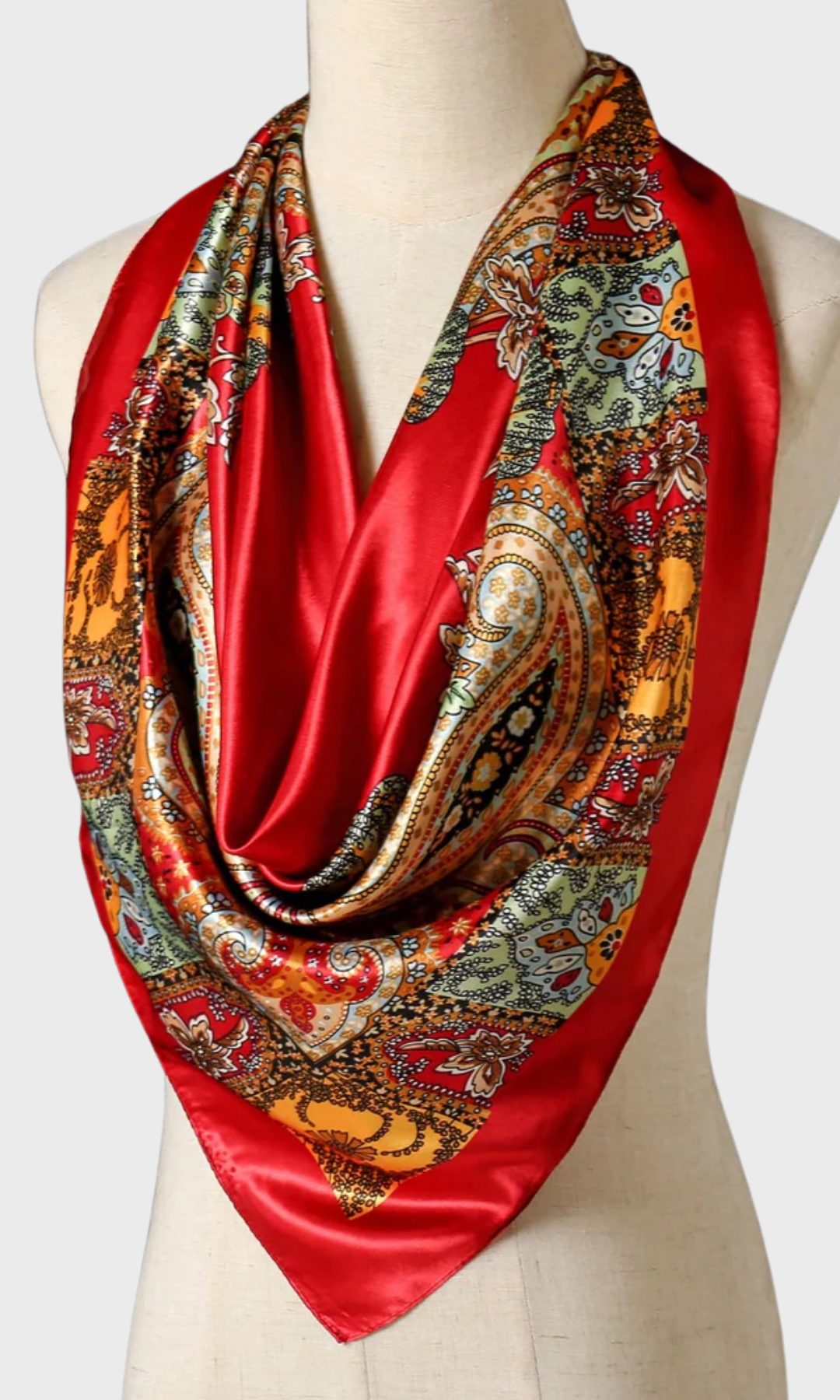 Virelle – Crimson baroque – Headscarf-15133781557621-Nancy & Mae Savannah