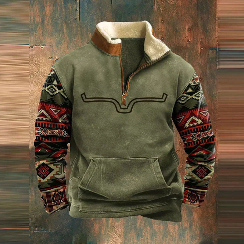 Wayne | Quarter-Zip Fleece Pullover-15553976598901-Mirella Fiore
