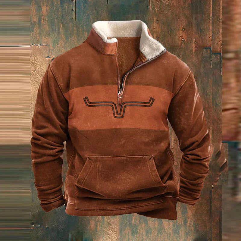 Wayne | Quarter-Zip Fleece Pullover-15553976598901-Mirella Fiore