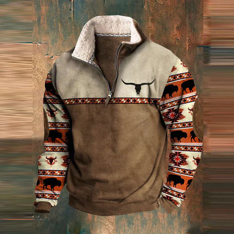 Wayne | Quarter-Zip Fleece Pullover-15553976598901-Mirella Fiore