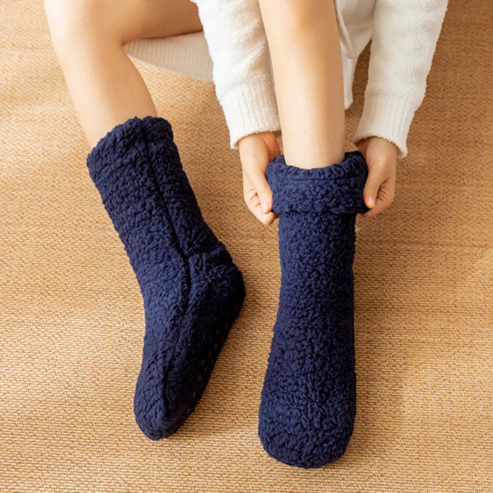 Wella - Snuggly Sherpa Socks-15553287422325-Mirella Fiore