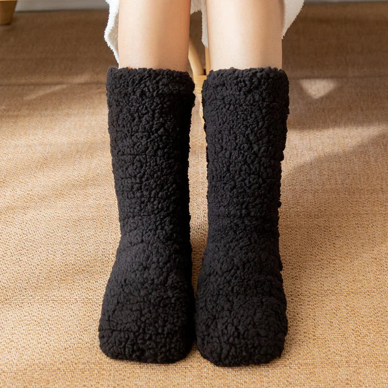 Wella - Snuggly Sherpa Socks-15553287422325-Nancy & Mae Savannah