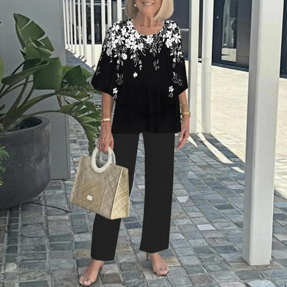 Wenda -Effortless Two-Piece Set-15553262748021-Nancy & Mae Savannah