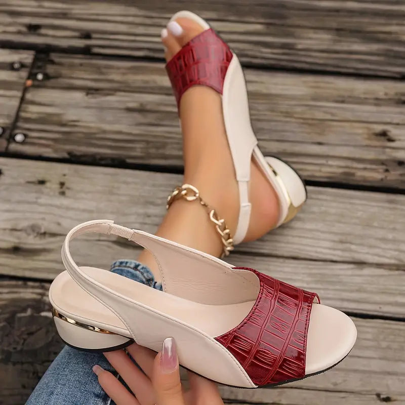 Whitney - Orthopedic Elegant Leather Sandals-15547820867957-Mirella Fiore