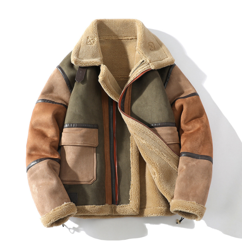Winston Suede Fleece Jacket-15553985479029-Mirella Fiore