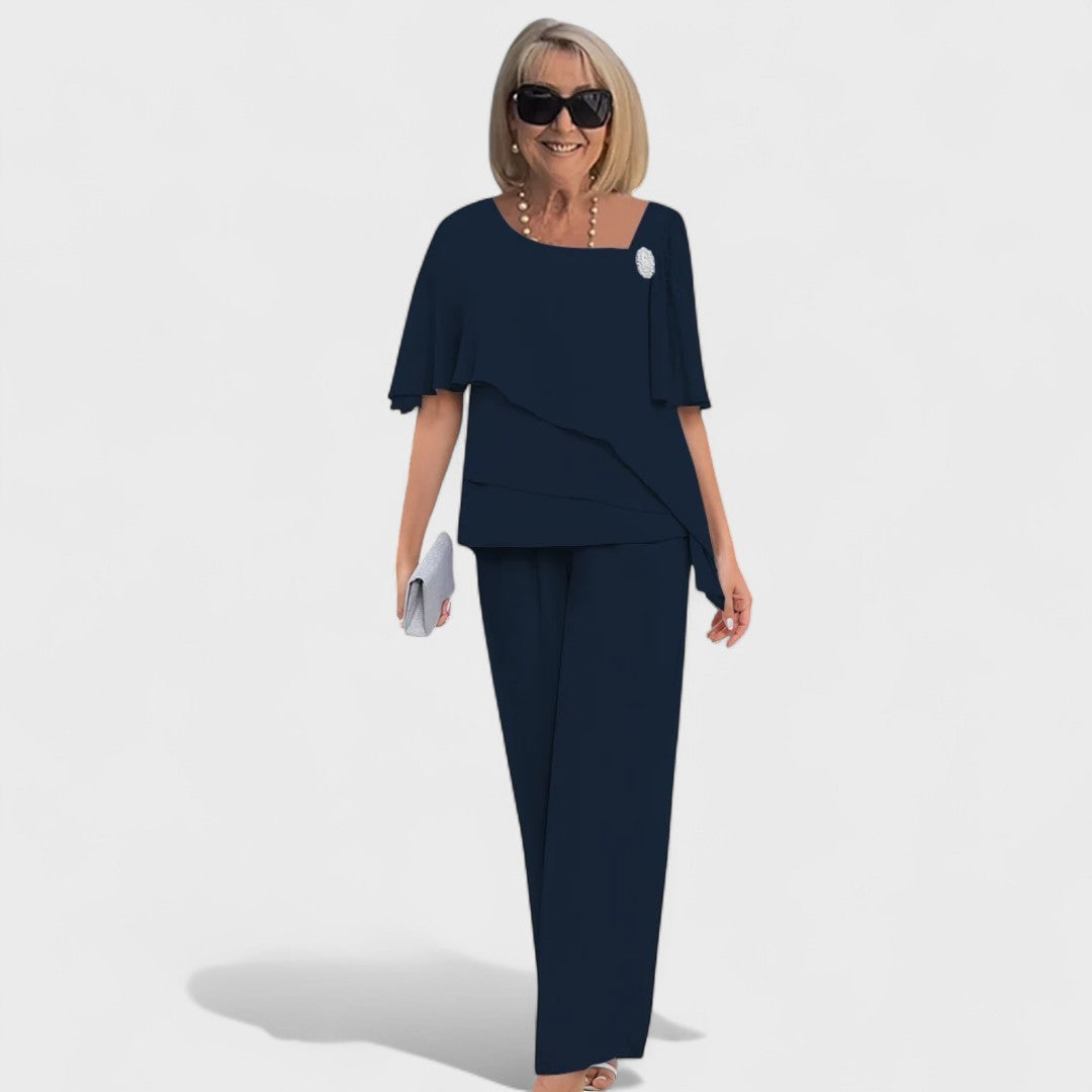 Wynonna - Elegant Two-Piece Set-15553262846325-Mirella Fiore