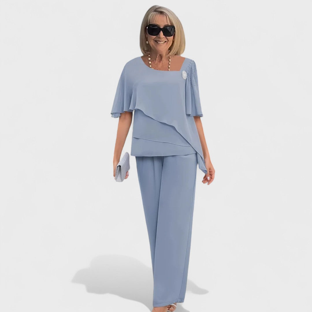 Wynonna - Elegant Two-Piece Set-15553262846325-Mirella Fiore