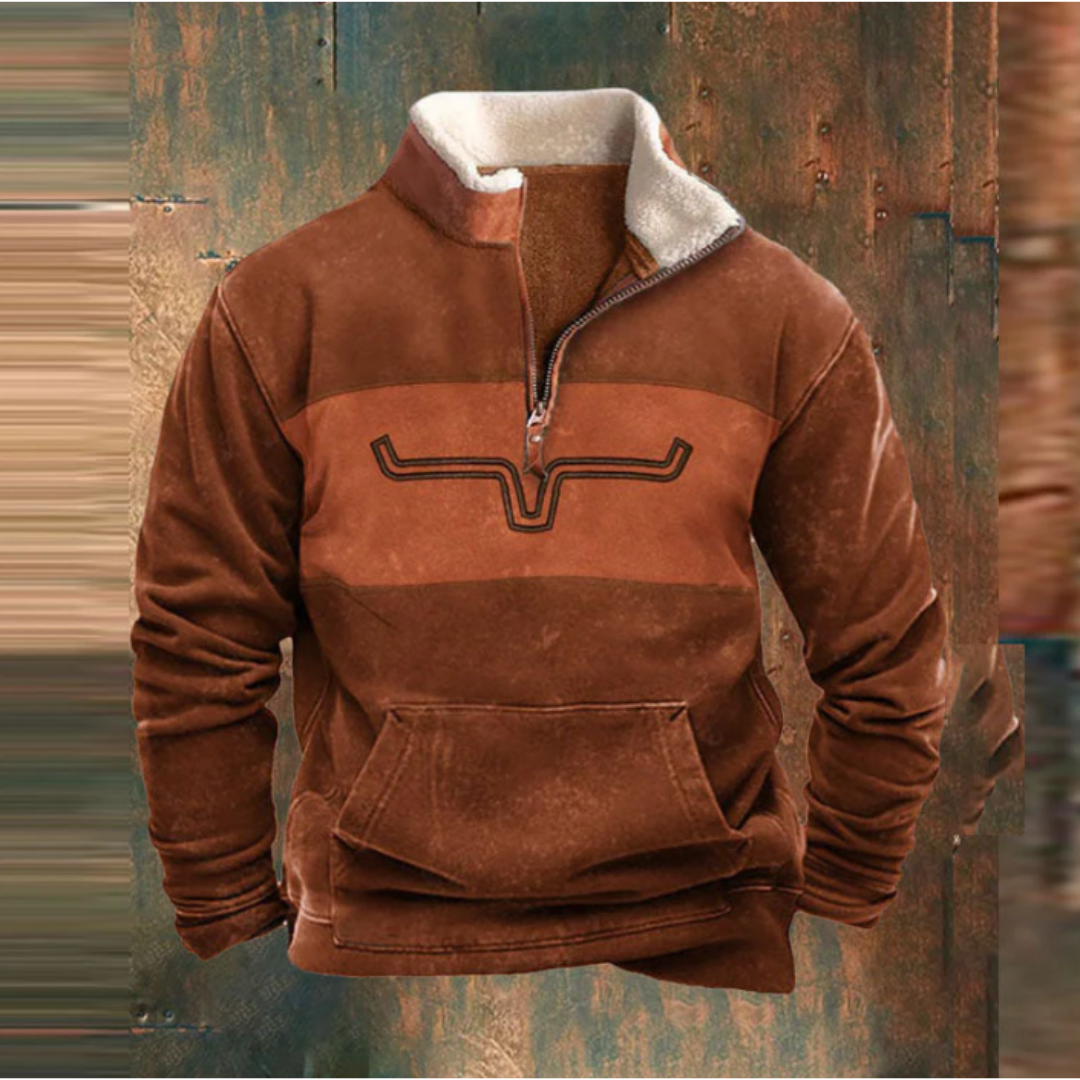 Yellowstone – Fleece Jacket With A Half-Zip For Autumn And Winter-15553979384181-Nancy & Mae Savannah