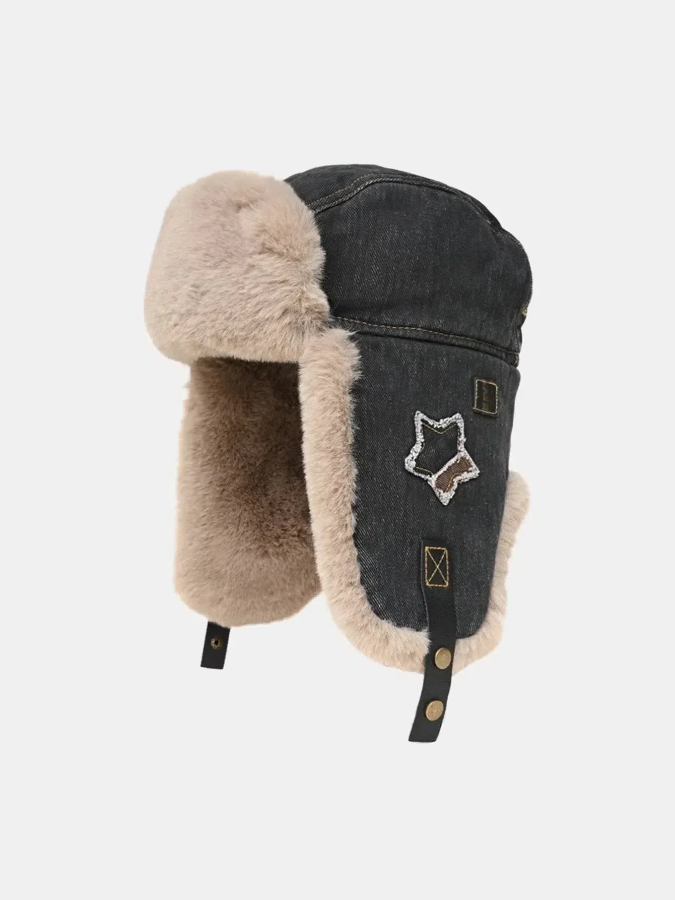 Zanovia – Star patch – Trapper hat-15133536485749-Mirella Fiore