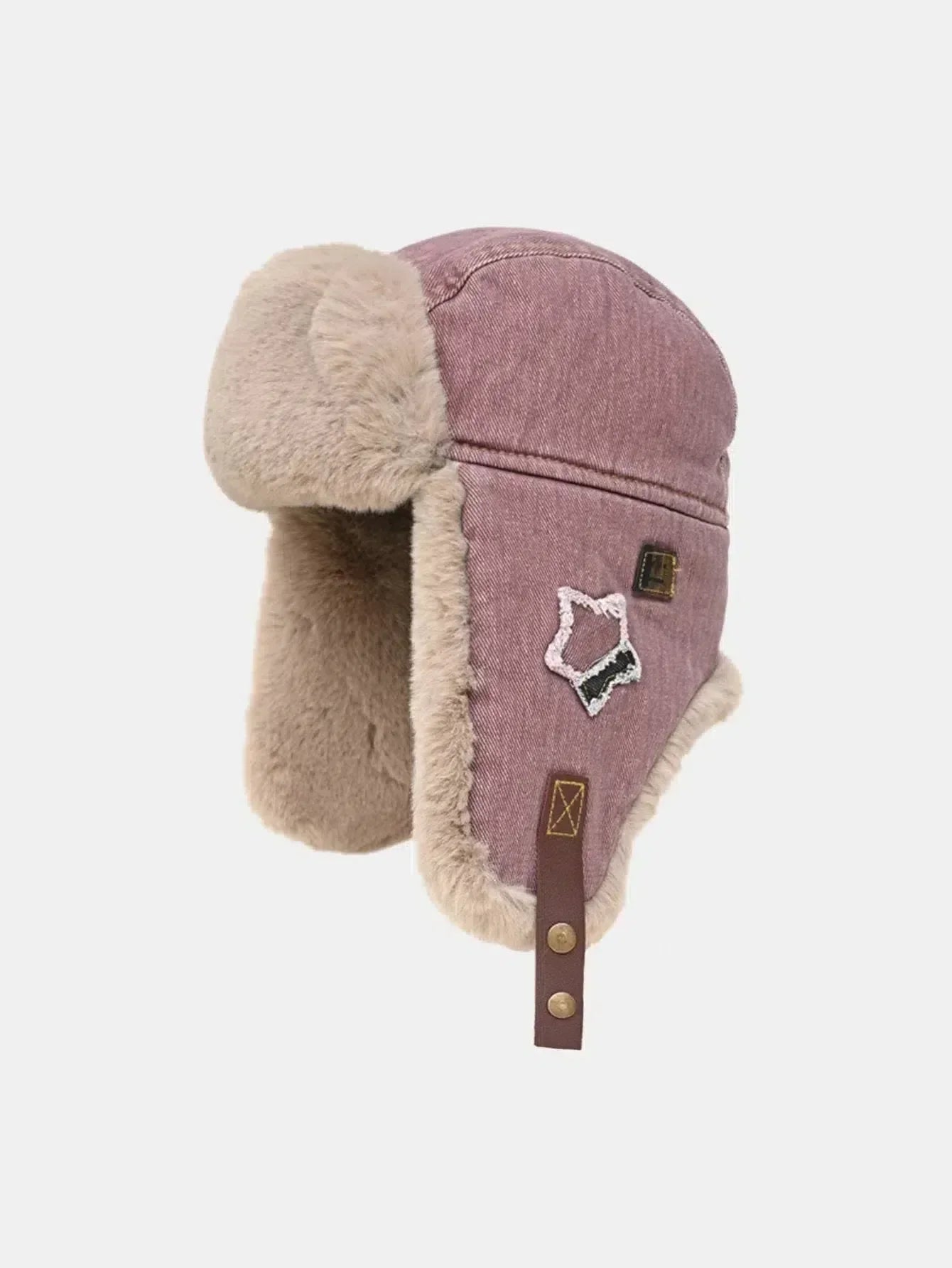 Zanovia – Star patch – Trapper hat-15133536485749-Nancy & Mae Savannah