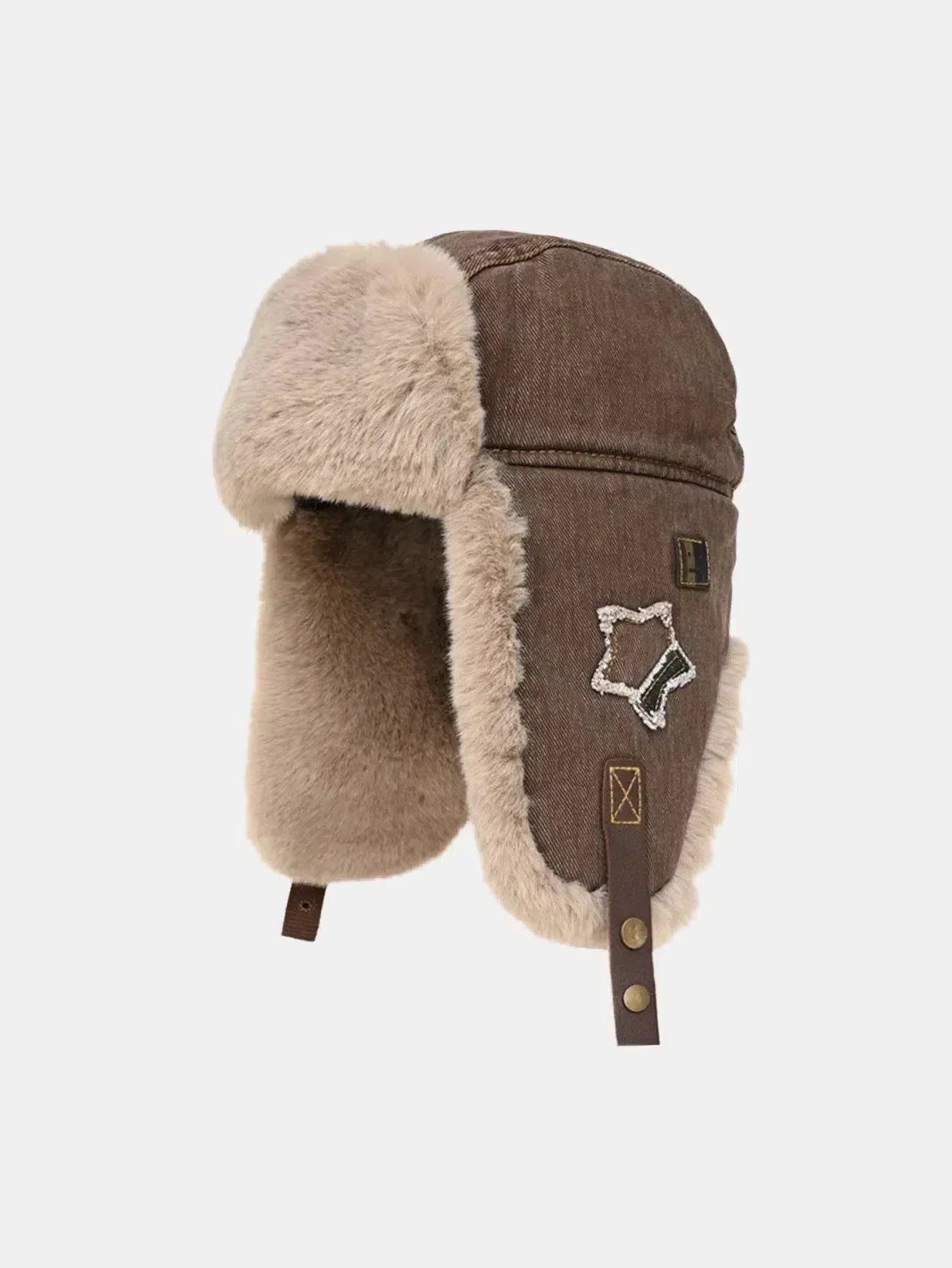 Zanovia – Star patch – Trapper hat-15133536485749-Nancy & Mae Savannah