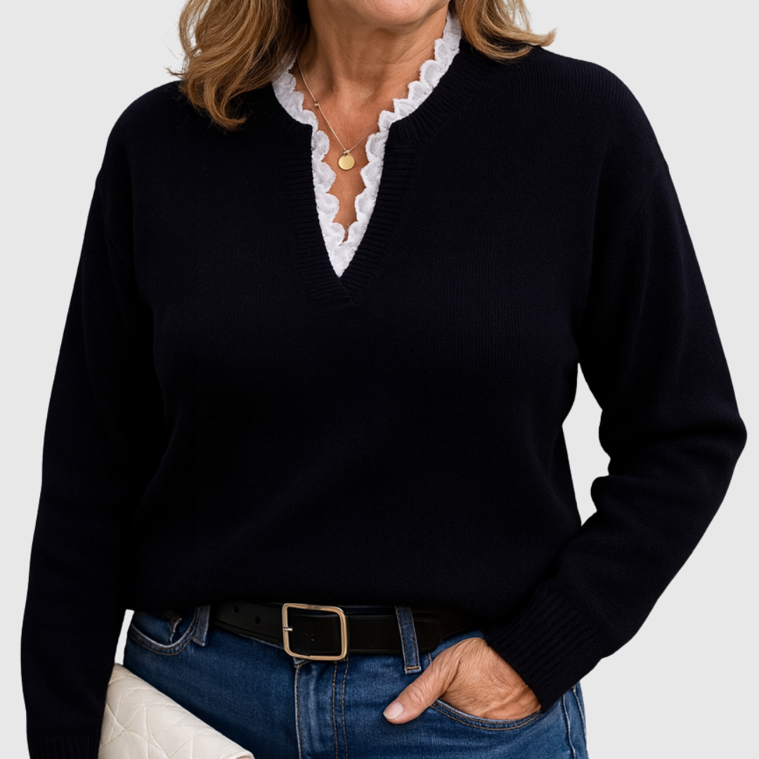 Zaryphine - Elegant Top-15547990573429-Nancy & Mae Savannah