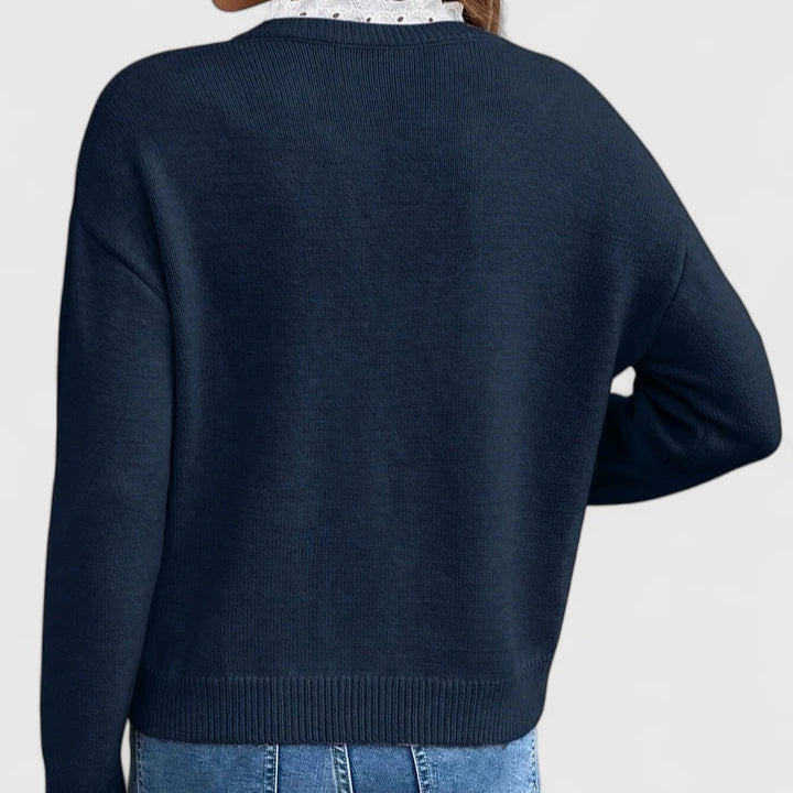 Zaryphine - Elegant Top-15547990573429-Nancy & Mae Savannah