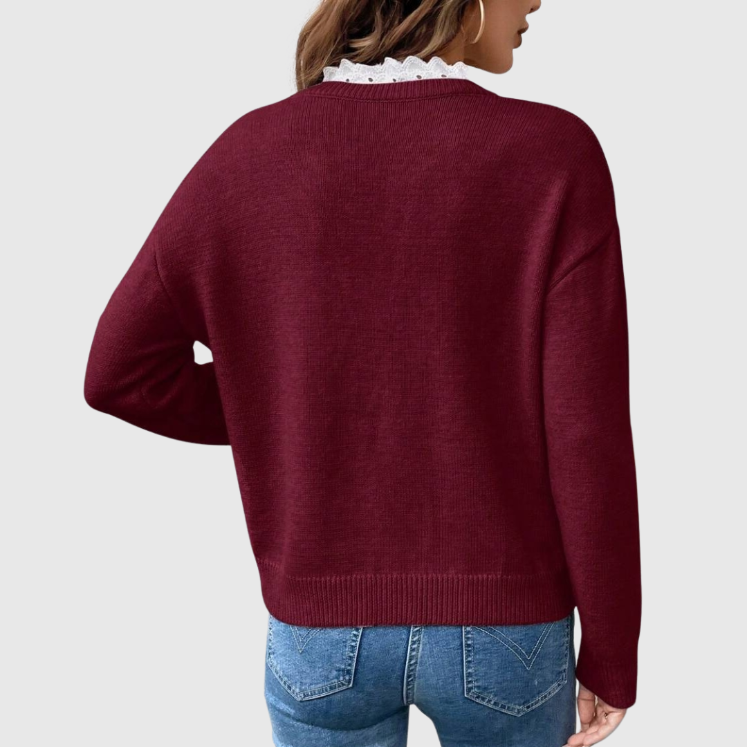 Zaryphine - Elegant Top-15547990573429-Nancy & Mae Savannah