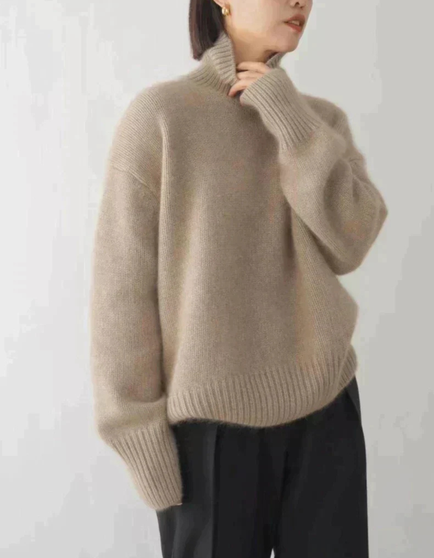 Zella – Cozy fit – Turtleneck Sweater-15448694391157-Mirella Fiore