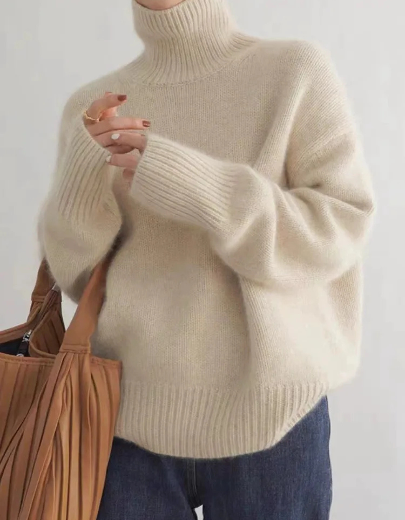 Zella – Cozy fit – Turtleneck Sweater-15448694391157-Mirella Fiore