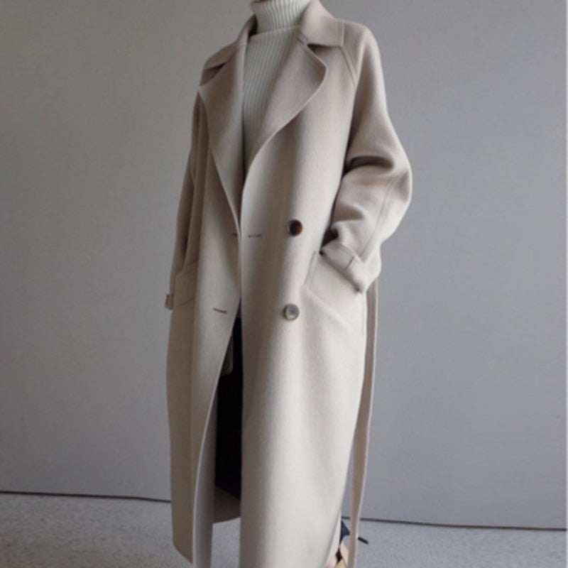 Zia - Classic Wool Coat-15563530043765-Nancy & Mae Savannah