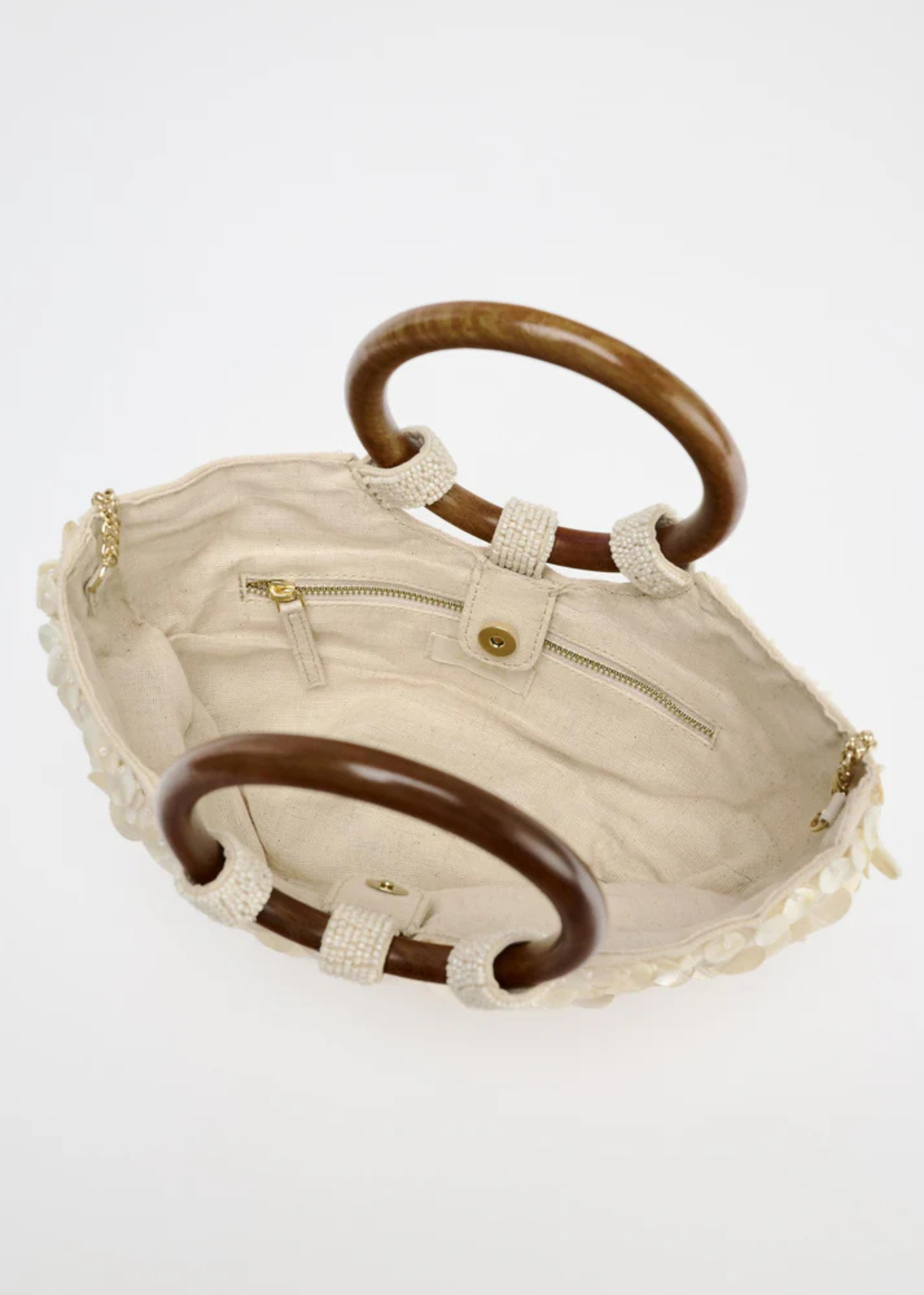 Ziaza – Sequin shell – Statement summer bag-15133817504117-Nancy & Mae Savannah