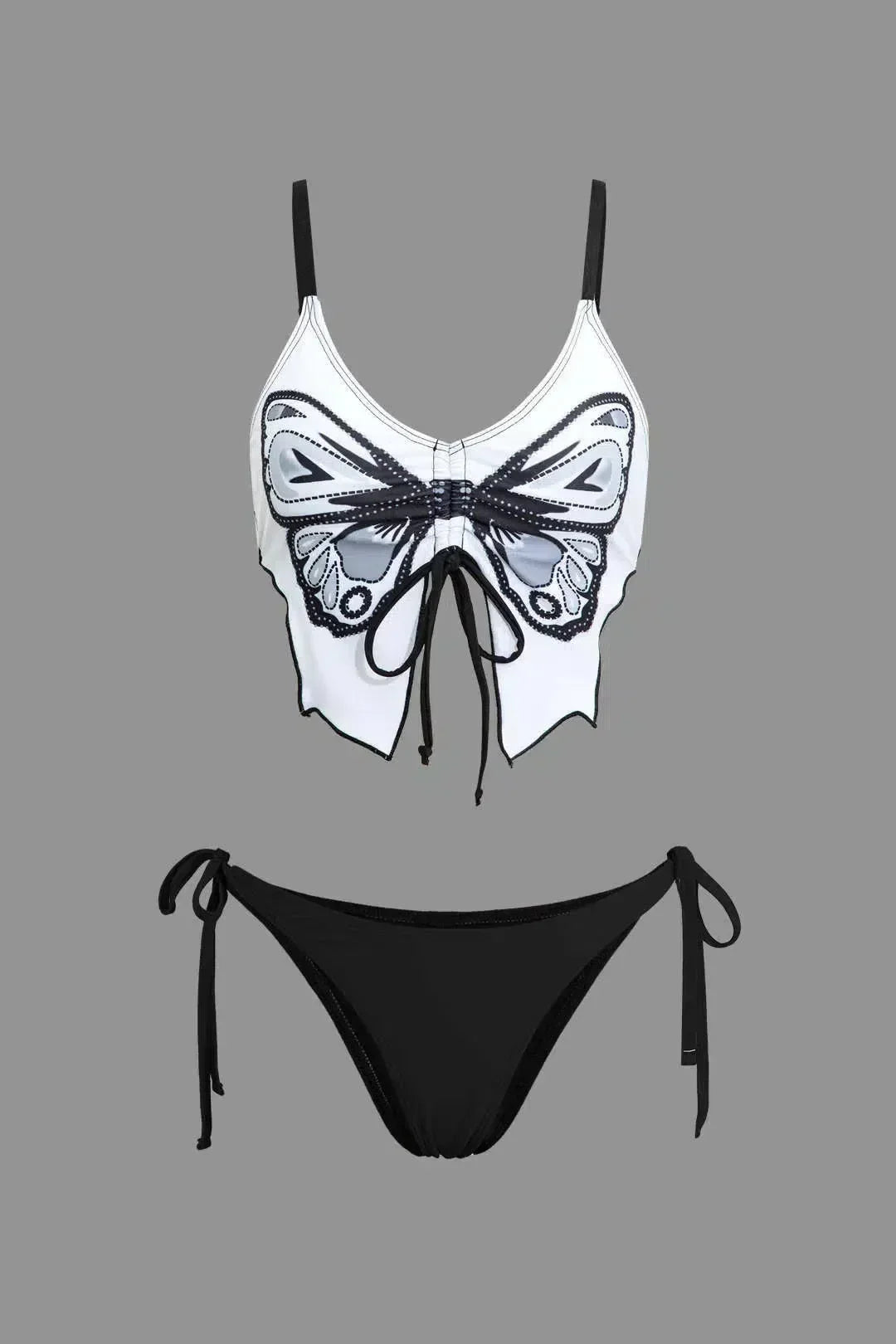 Zirlea – Butterfly pattern – Swimwear set-15133676208501-Mirella Fiore