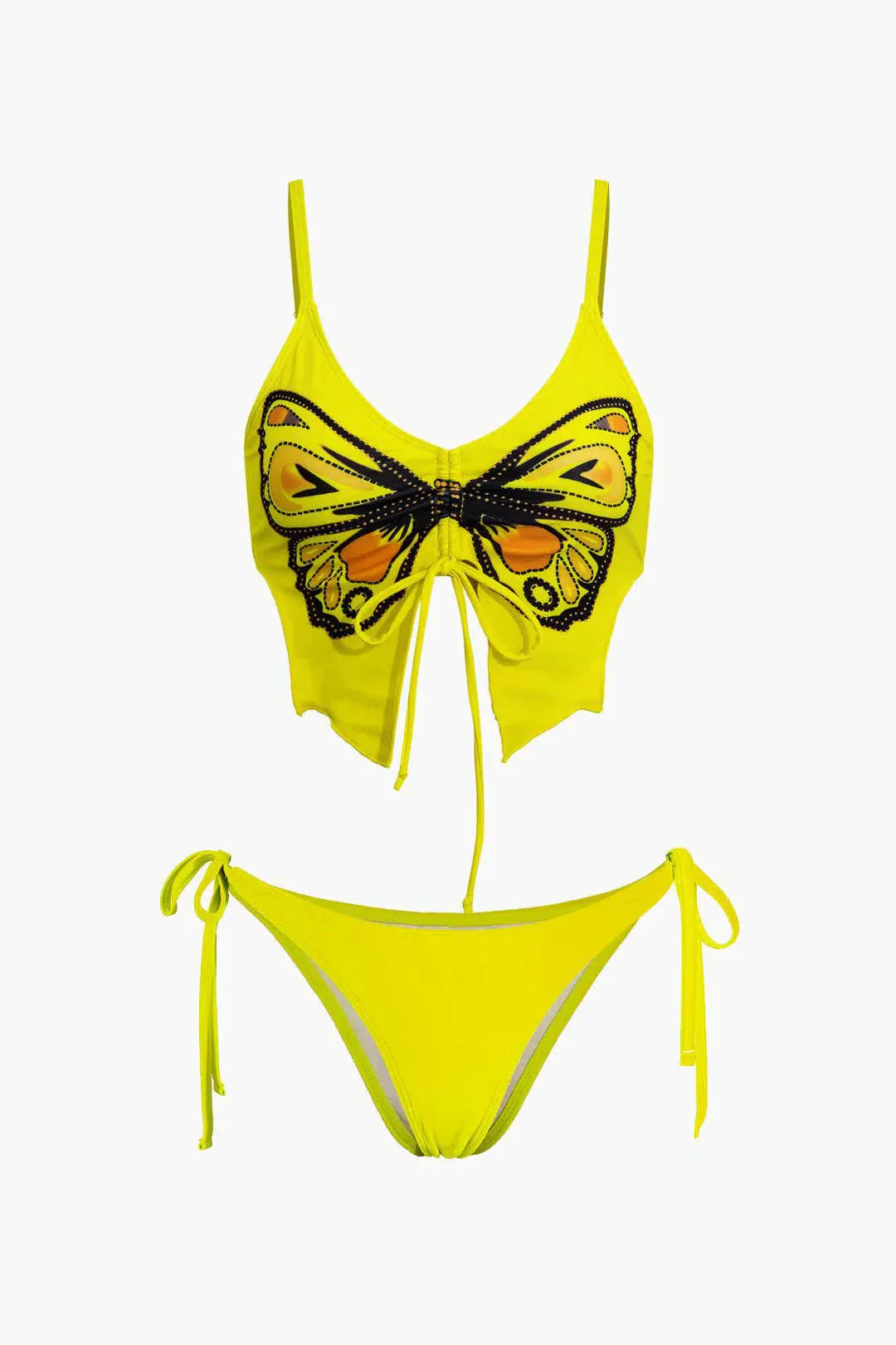 Zirlea – Butterfly pattern – Swimwear set-15133676208501-Nancy & Mae Savannah