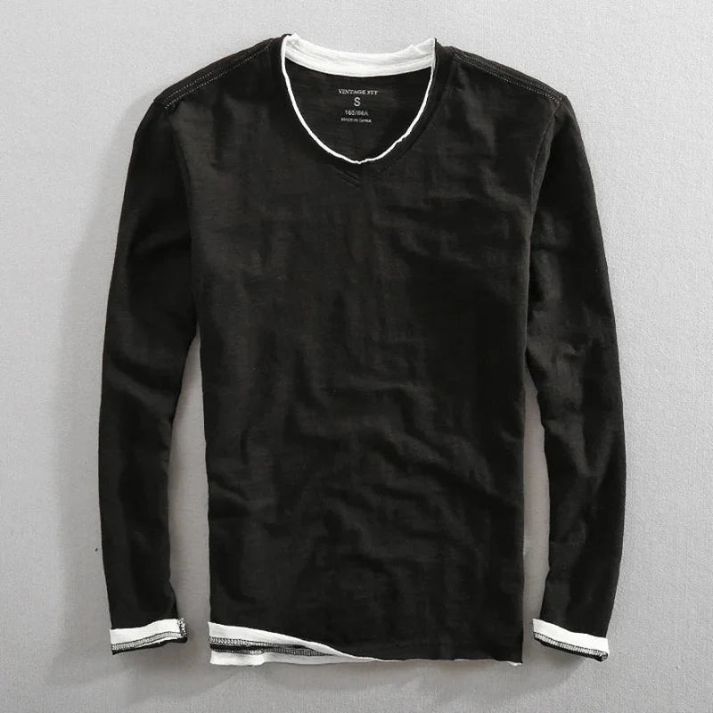 Mark - Long Sleeve Cotton Shirt